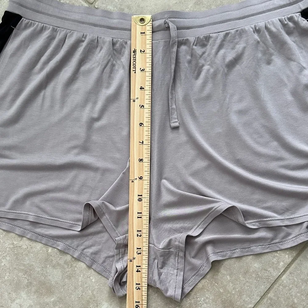 Tommy John Shorts Women's Size XL Gray Loungewear Pajama Bottoms